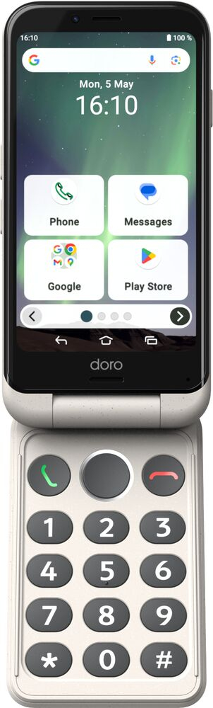Doro Aurora A20 - bone - Smartphone - 64 GB, Ansicht 4
