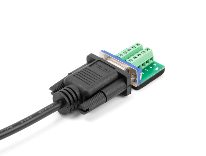 Delock Kabel seriell - DB-9 (M) mit Muttern zu DB-9 (M), Ansicht 3