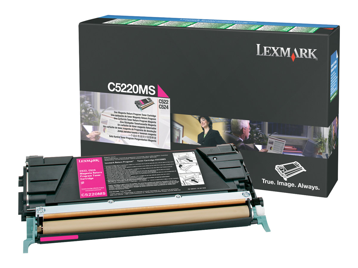Lexmark Magenta - Original - Tonerpatrone LRP (C5220MS)