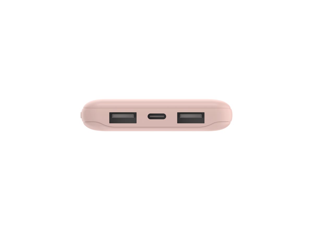 Belkin BoostCharge - Powerbank - 10000 mAh - 18 Watt - 3 Ausgabeanschlussstellen (2 x USB, 24 pin USB-C) - gold, Ansicht 5