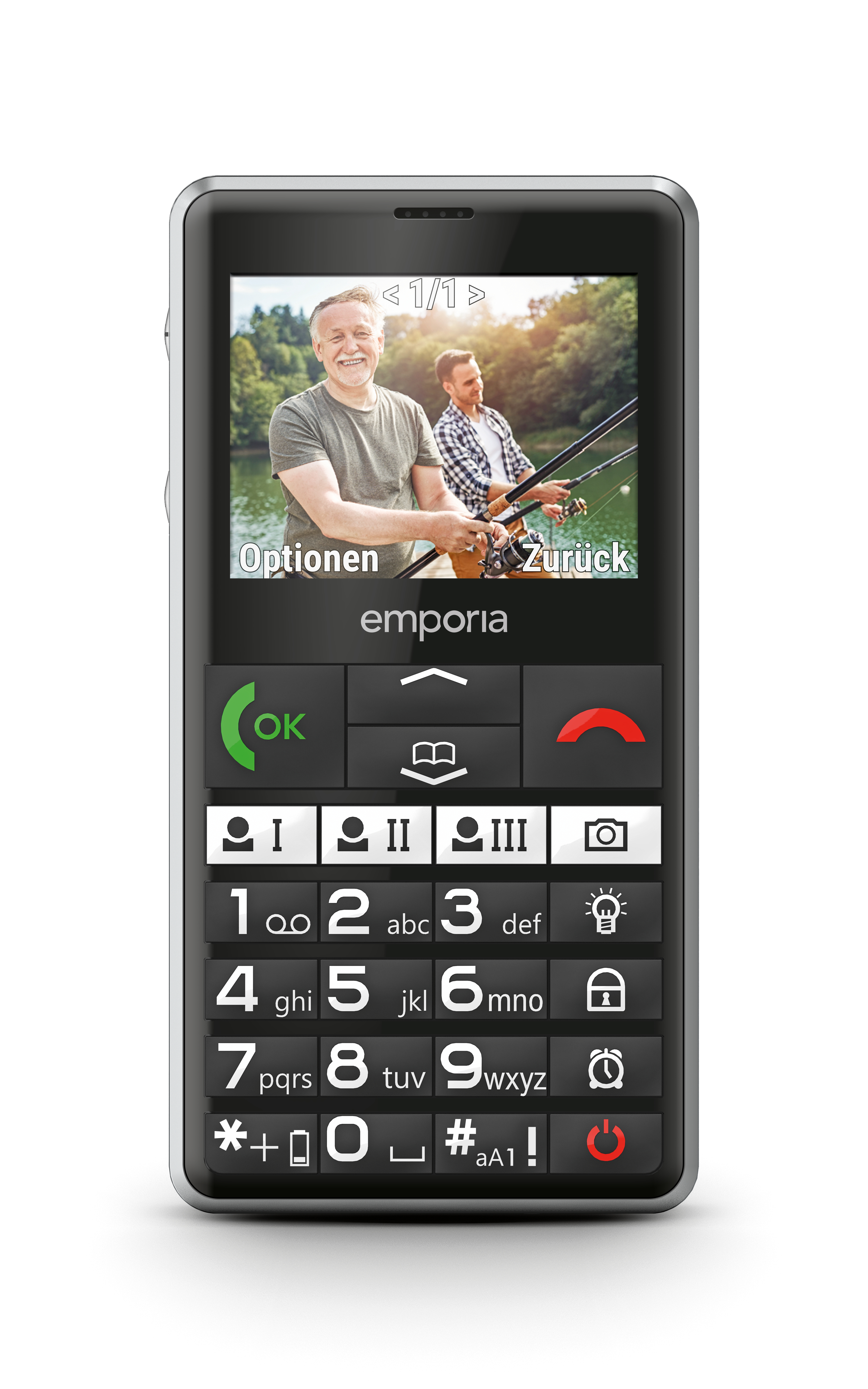 Emporia Pure LTE 2025 - black - 1.400 mAh - 5,87 cm, Ansicht 2