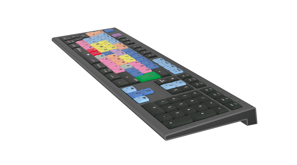 Logickeyboard Avid Media Composer Astra 2 - Tastatur - TL: UK, QWERTY, Ansicht 3