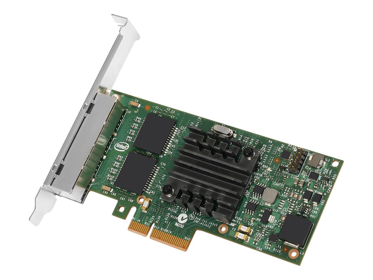 Intel Ethernet Server Adapter I350-T4 - Netzwerkadapter - PCIe 2.1 x4 Low-Profile - Gigabit Ethernet x 4