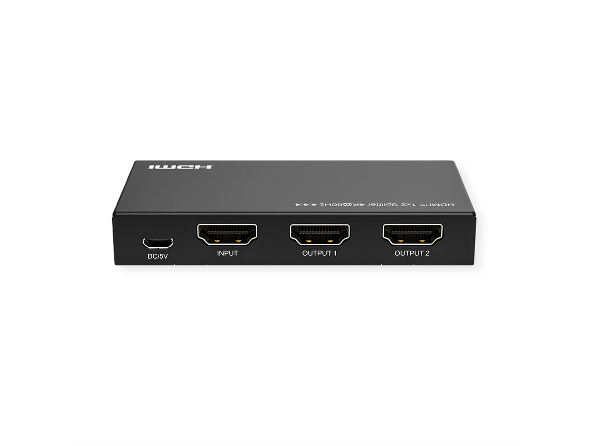 VALUE HDMI-Splitter 4K60Hz 2fach, Ansicht 3