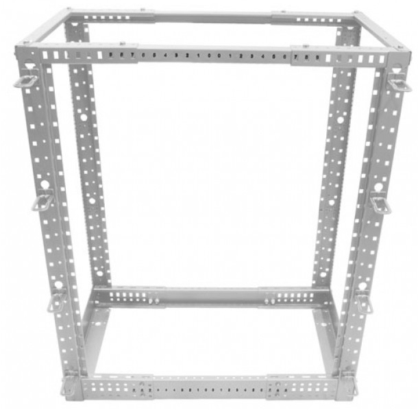 ALLNET ALL-SW4POST32GRAU Rack 400 kg Freistehendes Gestell 32U Grau, Ansicht 2