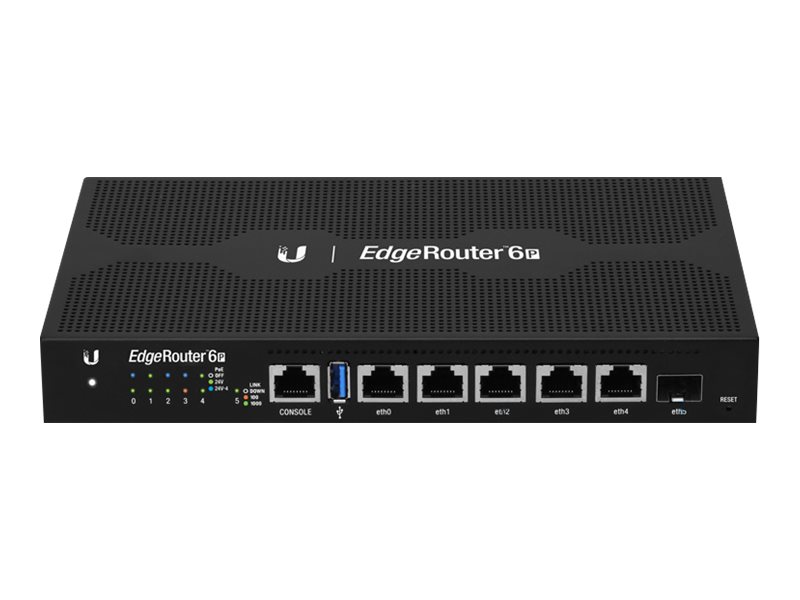 Ubiquiti EdgeRouter 6-port PoE (ER-6P)