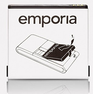 Emporia Telme - Batterie - 1000 mAh - für emporiaFLIPbasic, Ansicht 2