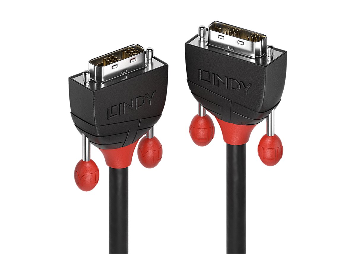 Lindy Black Line - DVI-Kabel - Single Link - DVI-D (M)