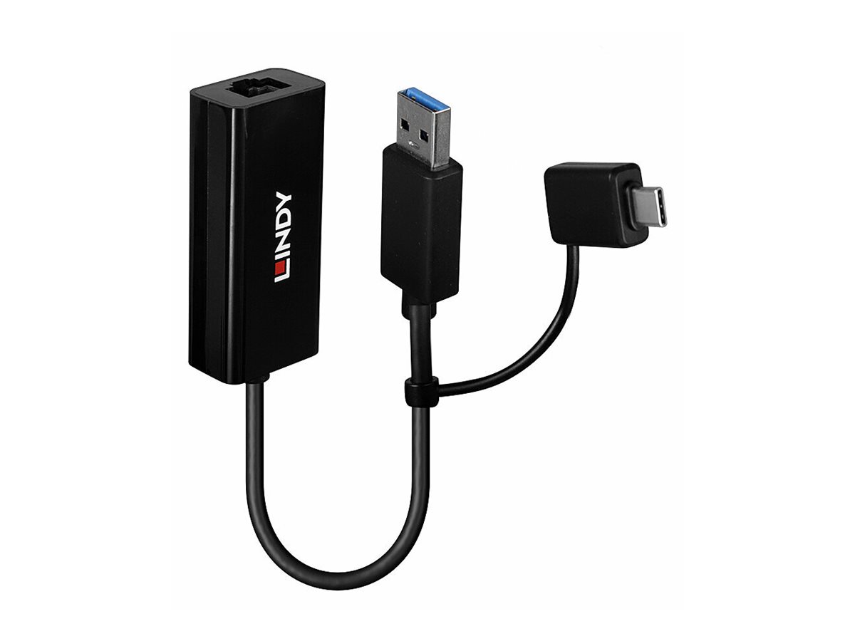 Lindy USB 3.2 Gen 1 Gigabit Ethernet Converter - 1.000 Mbps - Ethernet, Ansicht 2