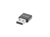 Lanberg NC-0300-WI - Kabellos - USB - 2400 Mbit/s - Schwarz