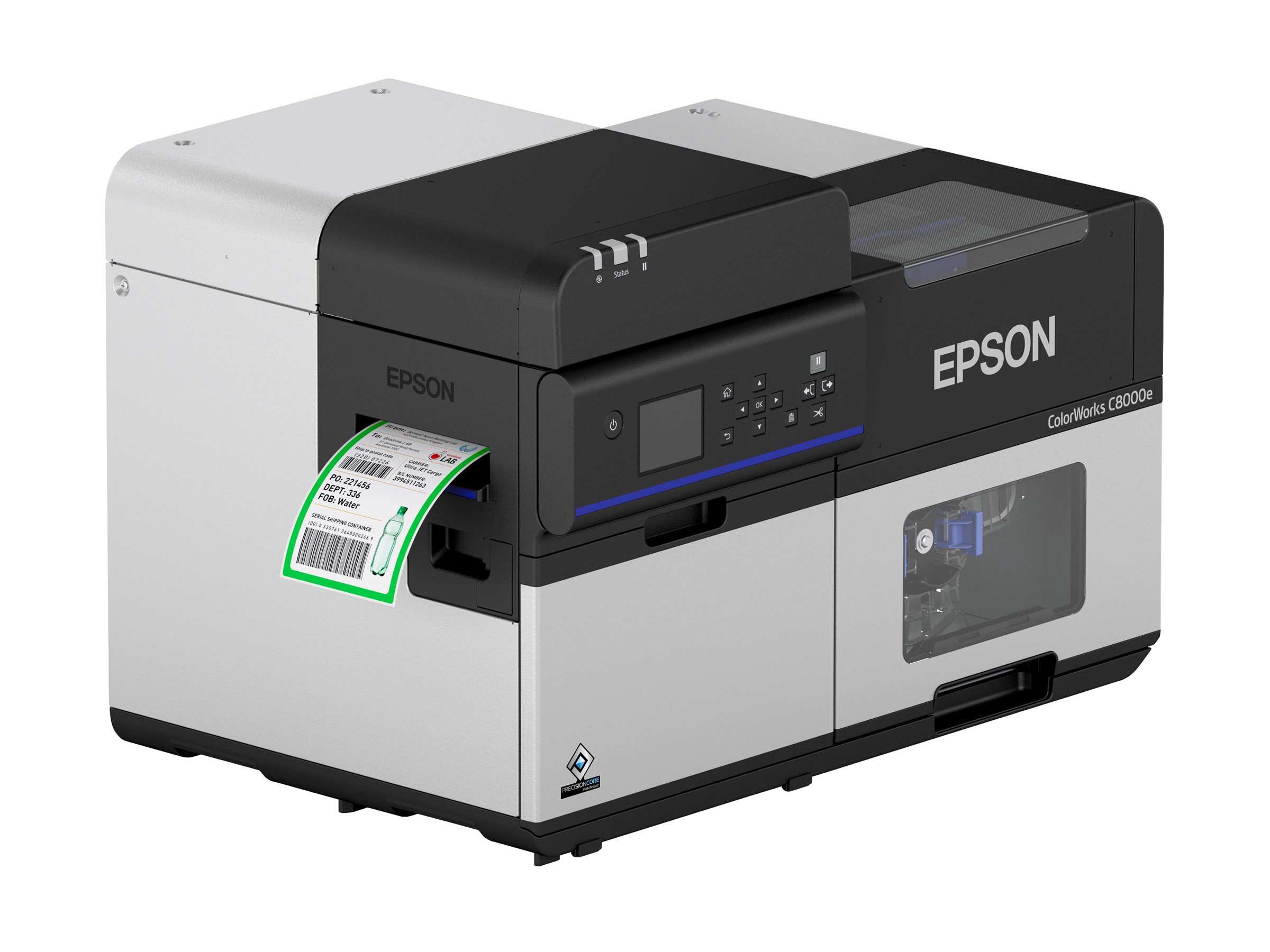 Epson ColorWorks C8000e (BK) - Etikettendrucker - Farbe - Tintenstrahl - Rolle (11,2 cm)