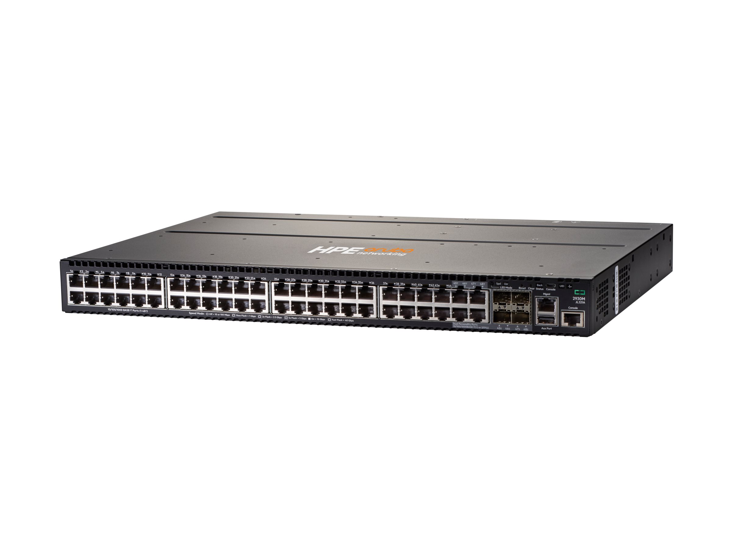 HPE Aruba 2930M 48G 1-Slot - Switch - L3 - managed