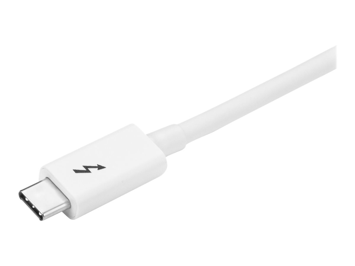 StarTech.com 3.3ft (1m) Thunderbolt 3 Cable, 20Gbps, 100W PD, 4K Video, Thunderbolt-Certified, Compatible w/ TB4/USB 3.2/DisplayPort - Thunderbolt-Kabel - USB-C (M)