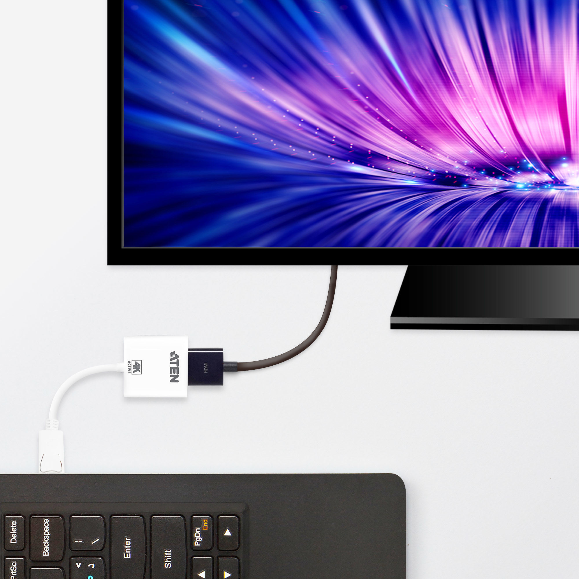 ATEN VC986 DisplayPort to 4K HDMI Active Adapter, Ansicht 2