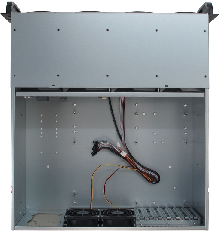 Inter-Tech IPC 4U-4408 - Rack-Montage - 4U - erweitertes ATX / SSI EEB - ohne Netzteil (ATX), Ansicht 3
