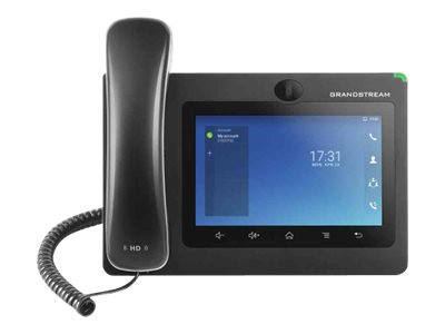 Grandstream GXV3370 - IP-Videotelefon - Digitalkamera, Bluetooth-Schnittstelle - IEEE 802.11a/b/g/n (Wi-Fi)