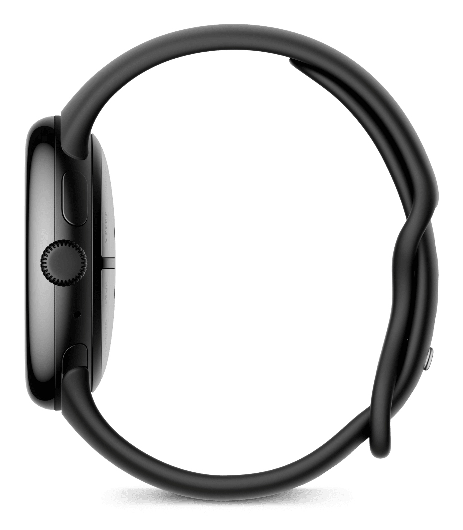 Google Pixel Watch 3 - 45 mm - Aluminium mattschwarz, Ansicht 4