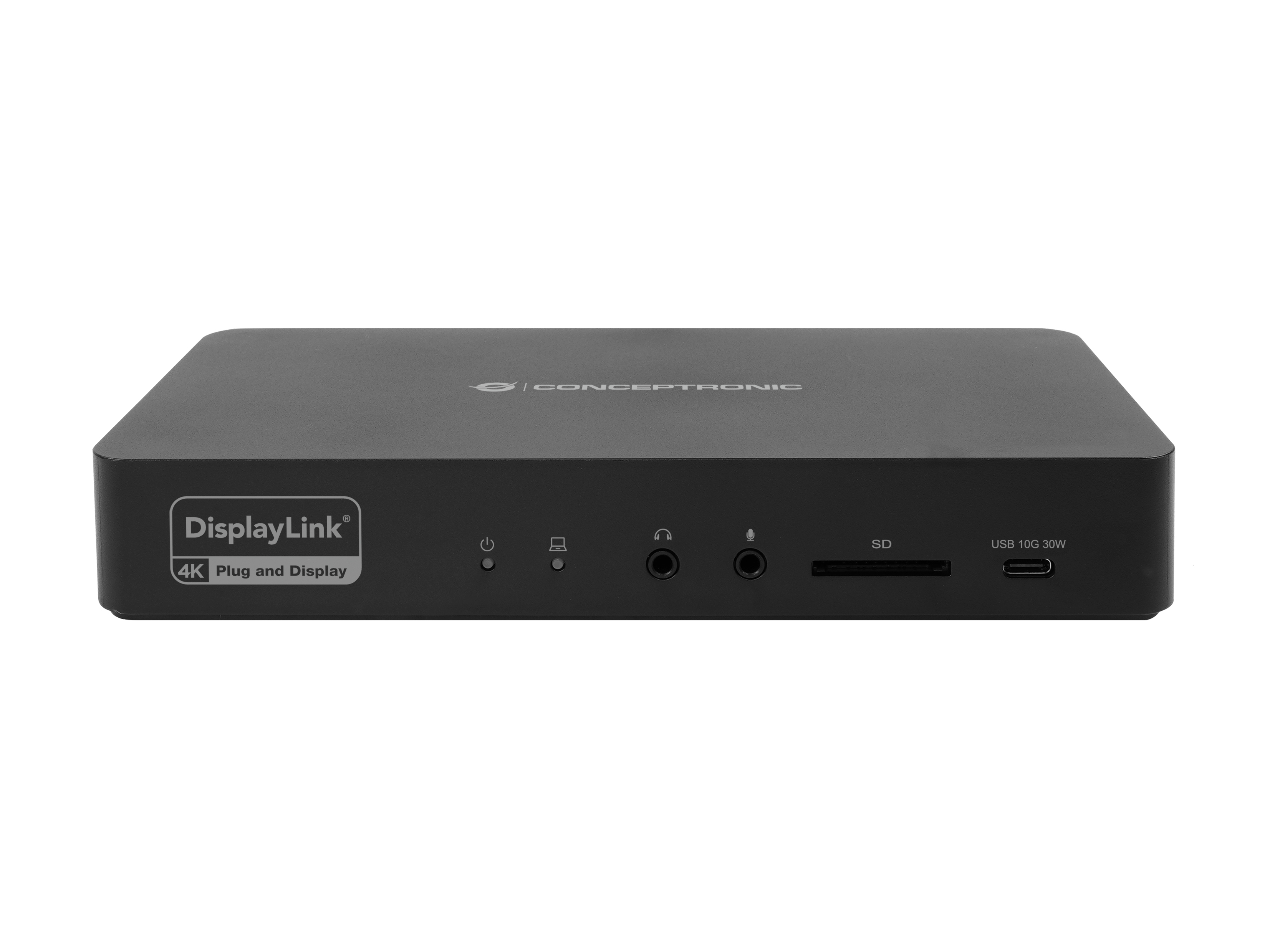 Conceptronic 17-1 Dock USB-C->HDMI DP 4K/60Hz GbE USB-C sw, Ansicht 2