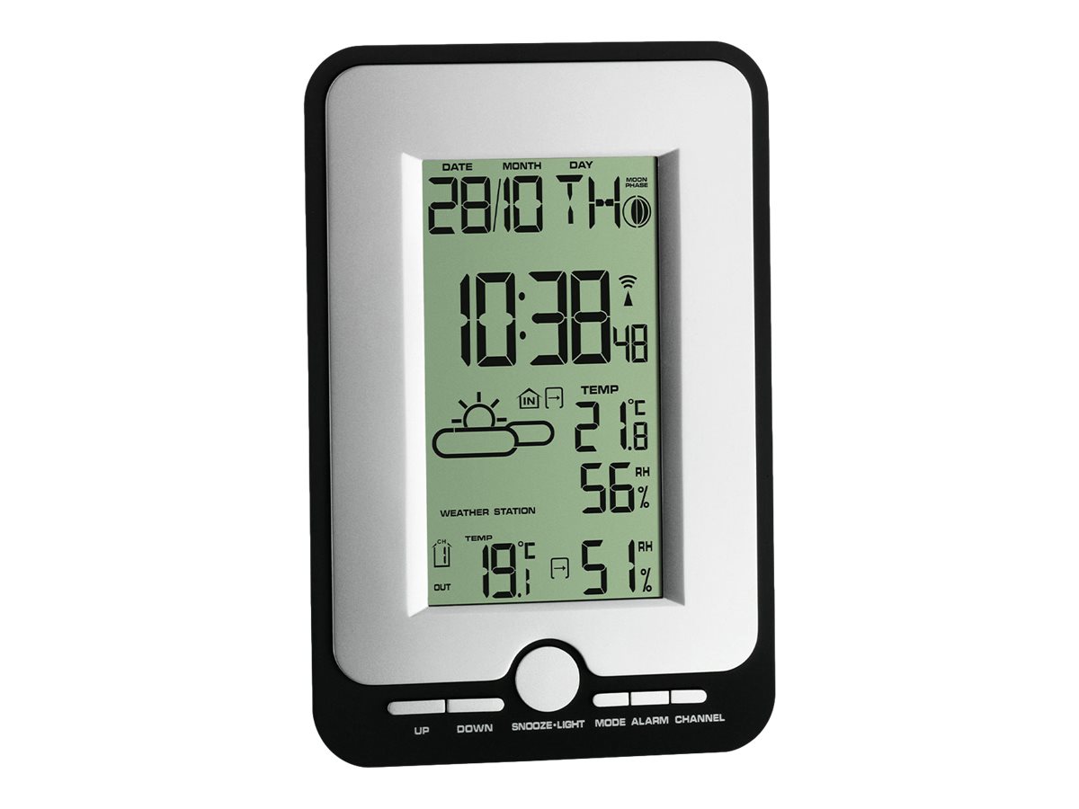 TFA MULTY - Wetterstation - Schwarz, Silber, Ansicht 4