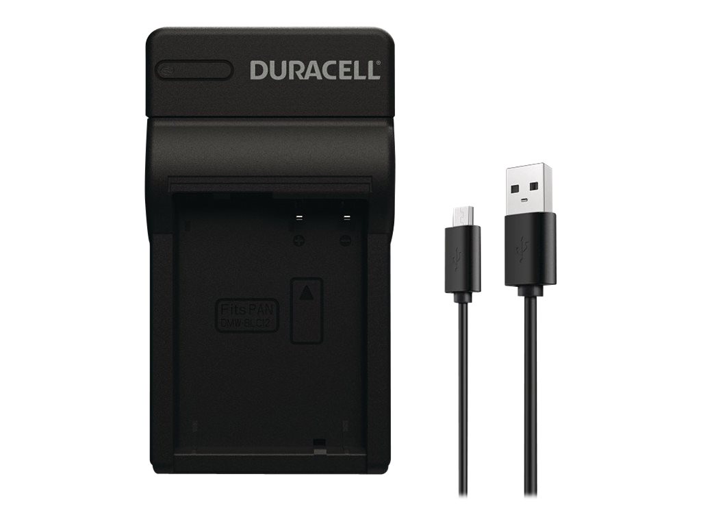 Duracell DRP5957 - USB - Indoor Batterieladegerät - Panasonic DMW-BLC12 - Schwarz - 5 V - 5 V, Ansicht 3