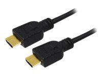 Logilink HDMI-Kabel Ethernet A -> A St/St 10.00m Gold (CH0053)