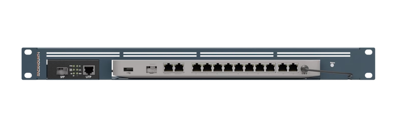 Rackmount.IT RM-CI-T24MC - Montagesatz für Netzwerkgeräte - Rack montierbar - cisco metallisch blau - 1U - 48.3 cm (19), Ansicht 4