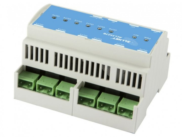 ALLNET ALL3527B Leistungsrelais Blau - Weiß, Ansicht 2