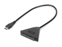 DIGITUS USB 3.1 Type-C - SATA 3 Adapterkabel für 25 SSDsHDDs