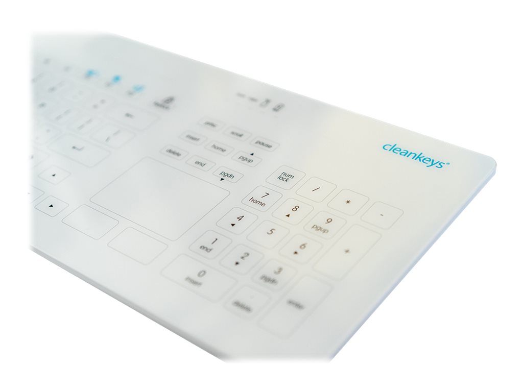 GETT InduKey CleanKeys CK4W - Tastatur - mit Touchpad