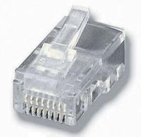 Equip Pro - Netzwerkanschluss - RJ-45 (M) - ungeschirmt - CAT 6 (Packung mit 100)