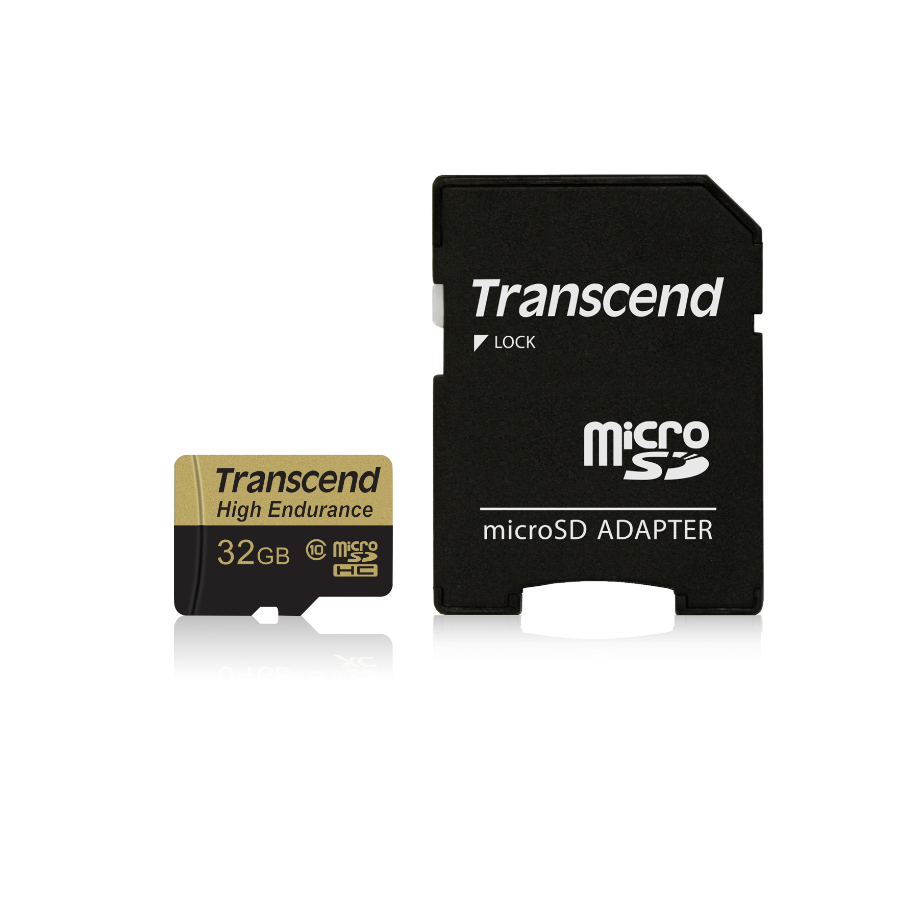 Transcend Hochbelastbare - Flash-Speicherkarte (microSDHC/SD-Adapter inbegriffen), Ansicht 4