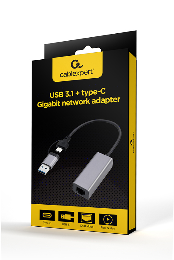 Gembird Cablexpert A-USB3AC-LAN-01 - Netzwerkadapter, Ansicht 2