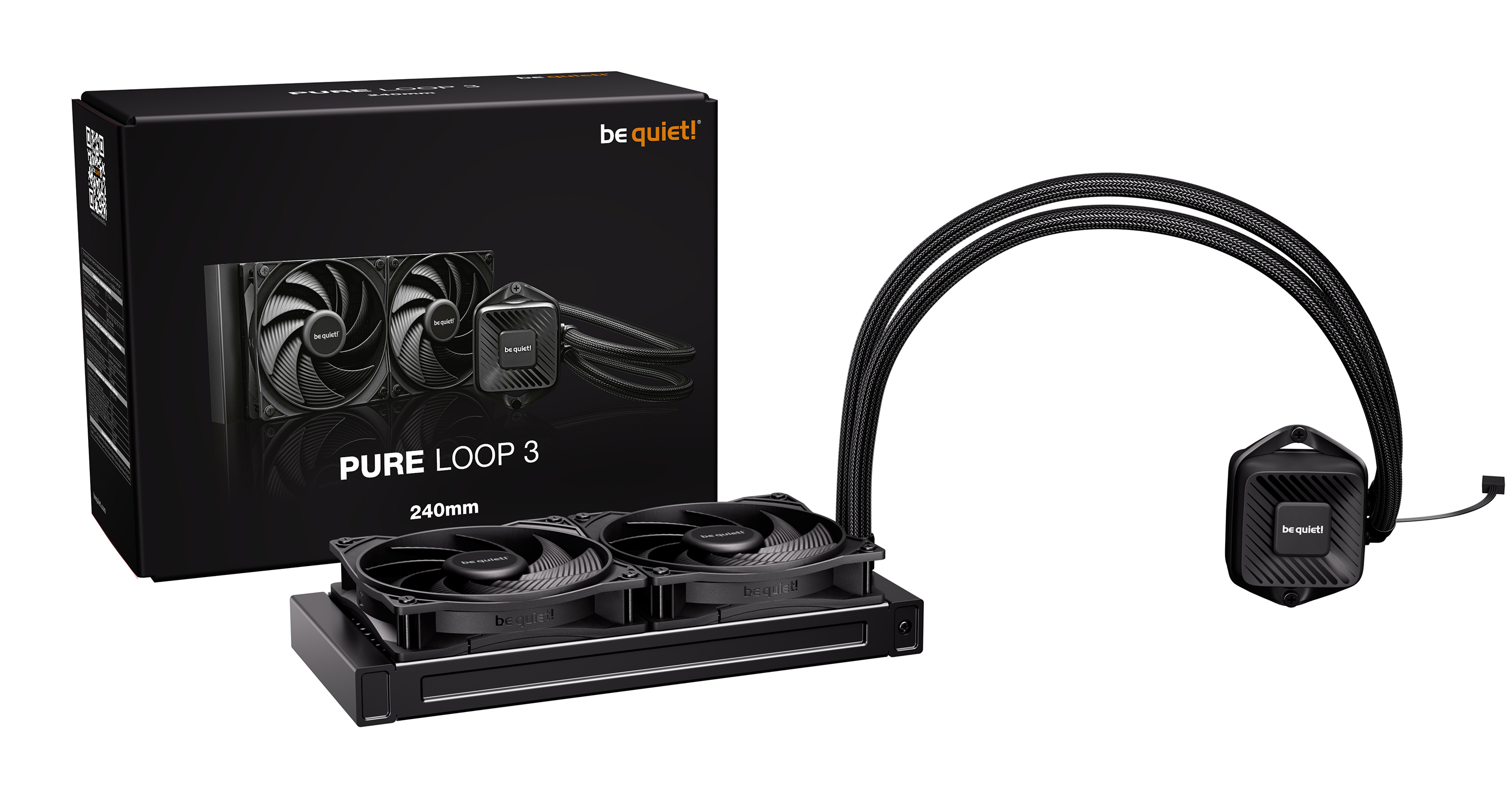 Be Quiet! Pure Loop 3 240mm Wasserkühlung - AMD Sockel AM4 (Ryzen), Ansicht 4