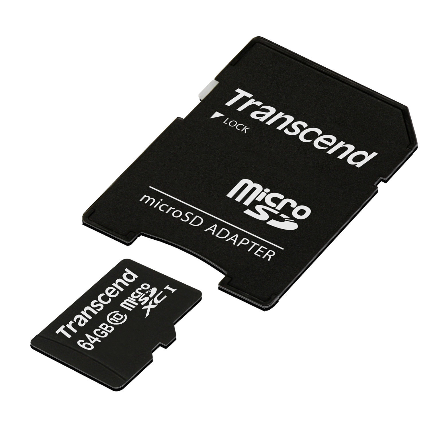 Transcend Premium - Flash-Speicherkarte (microSDHC/SD-Adapter inbegriffen) - UHS-I, Ansicht 2