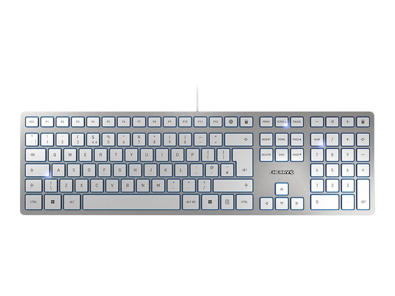 Cherry KC 6000 SLIM - Tastatur - USB - GB - Tastenschalter: CHERRY SX