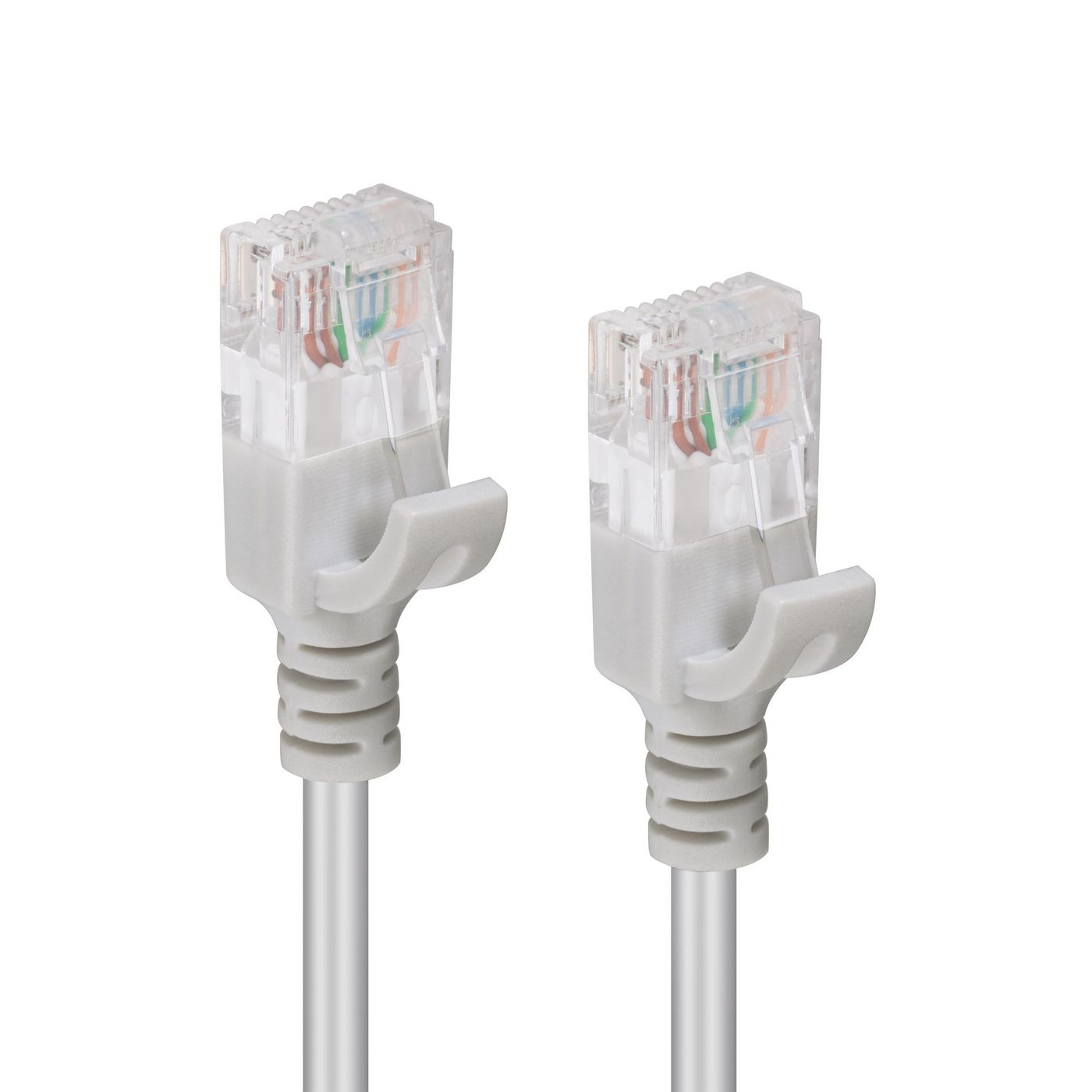 MicroConnect U/UTP CAT6A Slim 10M Grey - 10 m - Cat6a - U/UTP (UTP) - RJ-45 - RJ-45 - Grau, Ansicht 3