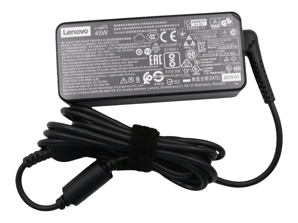 Lenovo 01FR035 - Laptop - Drinnen - 100 - 240 V - 50/60 Hz - 45 W - 20 V, Ansicht 4