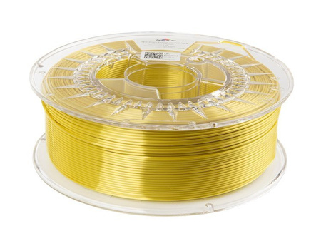 Spectrum Filaments 3D Filament PLA Silk 1.75mm Unmellow Yellow Gelb 1kg, Ansicht 2