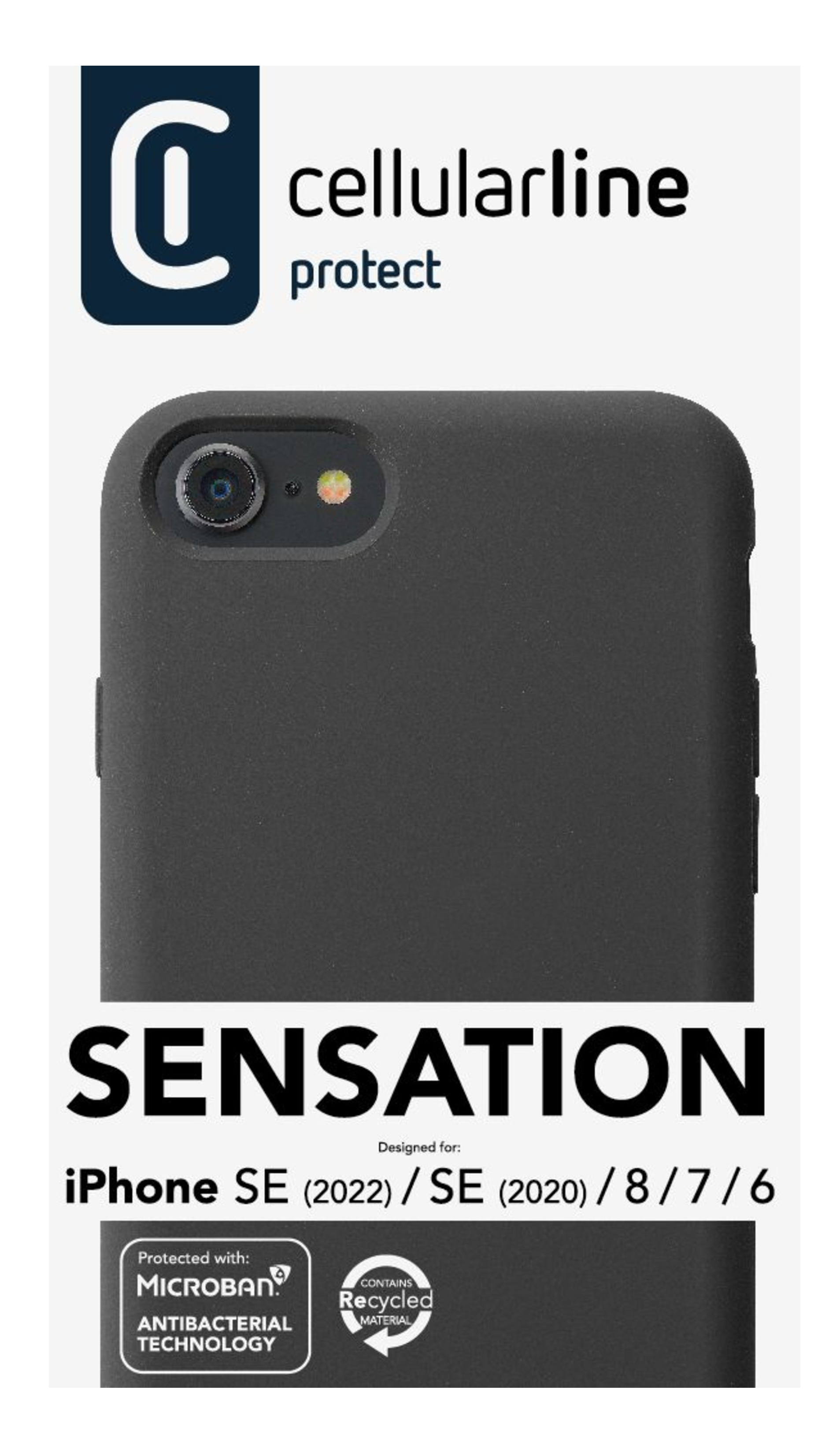 Cellularline Sensation - Hintere Abdeckung für Mobiltelefon, Ansicht 2