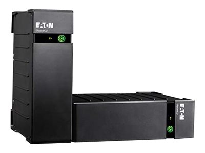 Eaton Ellipse ECO 650 DIN - USV (in Rack montierbar/extern) - Wechselstrom 230 V - 400 Watt - 650 VA - Ausgangsanschlüsse: 4 - 2U - 48.3 cm (19")