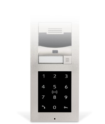 2N Telecommunications Zubehör IP Verso– Touch keypad & RFID reader 125kHz 13.56MHz NFC PICard, Ansicht 2