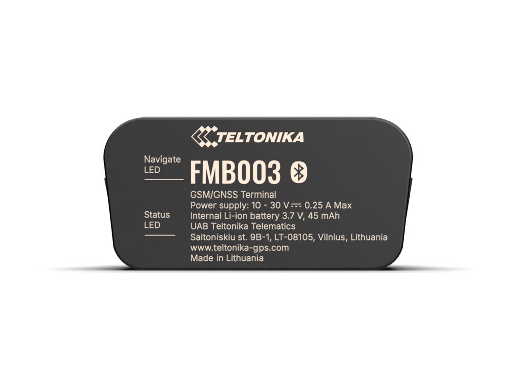 Teltonika · Tracker GPS· FMB003· Fahrzeug· GNSS/GSM/BLE 4.0, Ansicht 4
