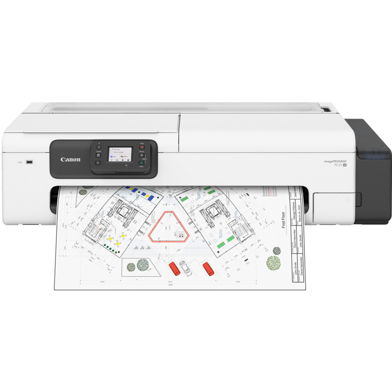 Canon imagePROGRAF TC-21M - 610 mm (24) Großformatdrucker - Farbe - Tintenstrahl - Rolle A1 (61,0 cm), Ansicht 2