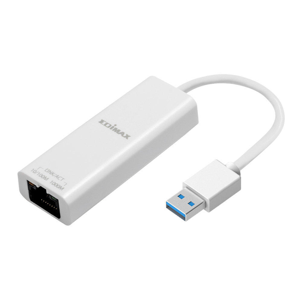 Edimax EU-4306 V2 Netzwerkadapter 1 GBit/s USB-A (USB 3.2 Gen 1) - Netzwerkkarte - 1.000 Mbps, Ansicht 3