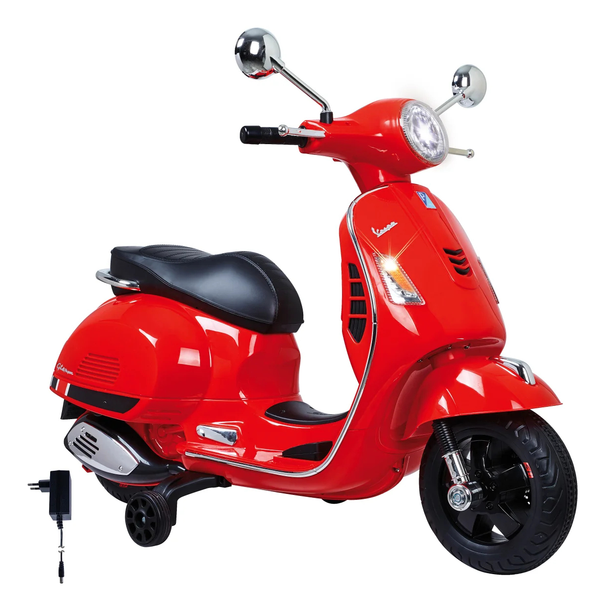 JAMARA Ride-on Vespa GTS 125 rot Li-Power 12.6, Ansicht 2