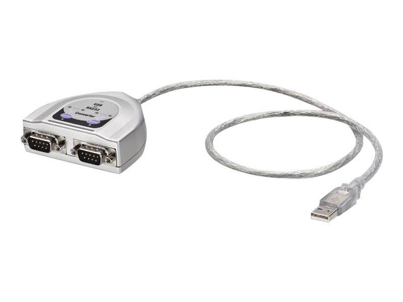 Lindy USB-Seriell-Konverter - Serieller Adapter - USB - RS-232 x 2