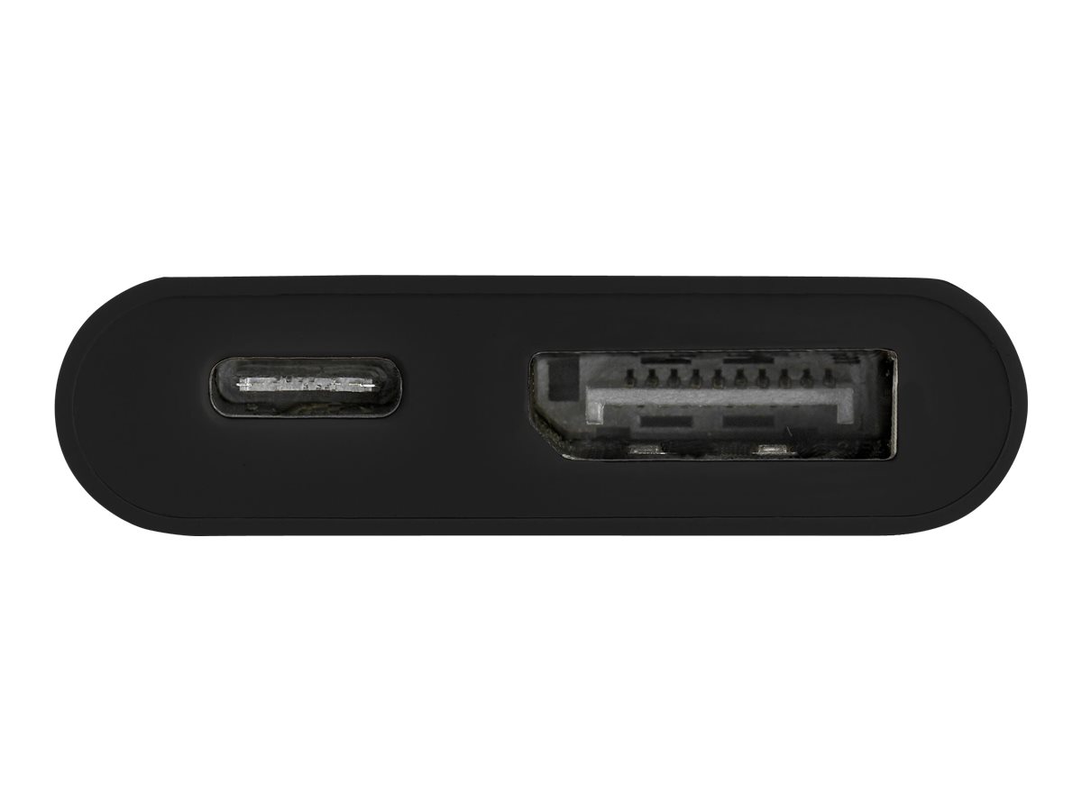 StarTech.com StarTech USB C to DisplayPort Adapter with Power Delivery, 8K 60Hz/4K 120Hz USB Type C to DP 1.4 Monitor Video Converter w/60W PD Pass-Through Charging, HBR3, Thunderbolt 3 Compatible - USB-C Male to DP Female (CDP2DP14UCPB)