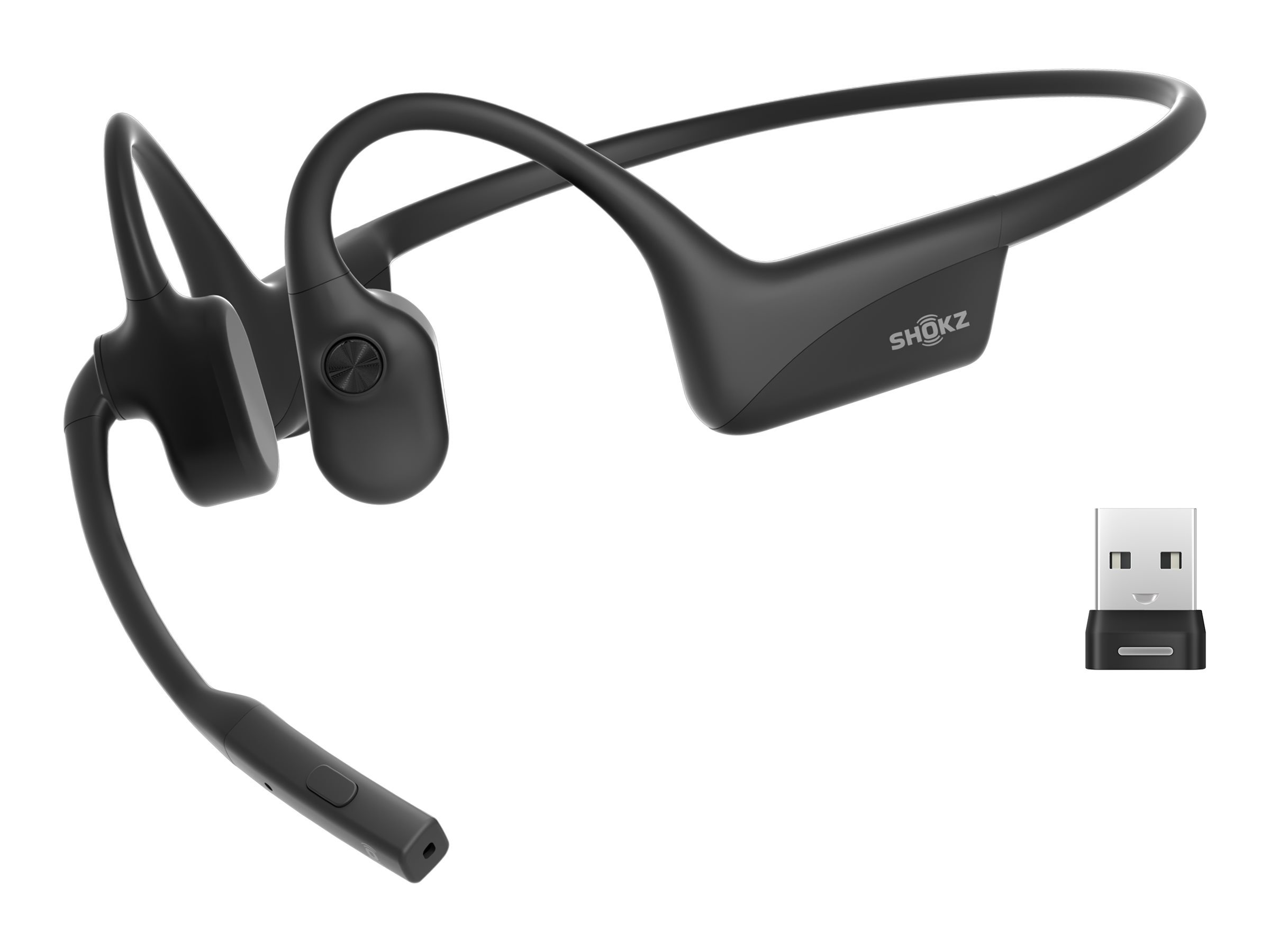 SHOKZ OpenComm2 UC 2025 Upgrade headset open ear C120-AA-BK-EU-000