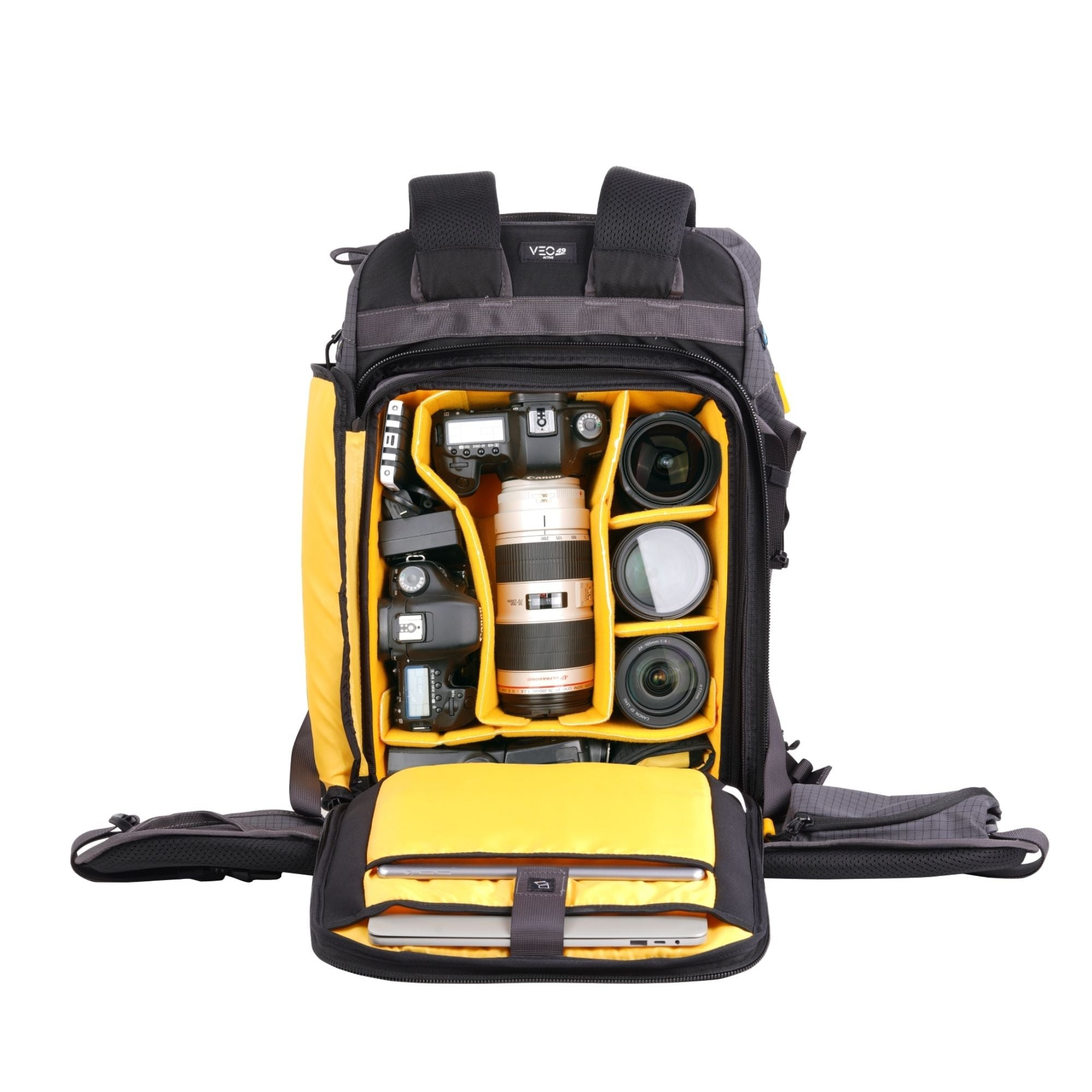 Vanguard VEO ACTIVE49 GY - Rucksack - Jede Marke - Notebook-Gehäuse - Grau, Ansicht 2