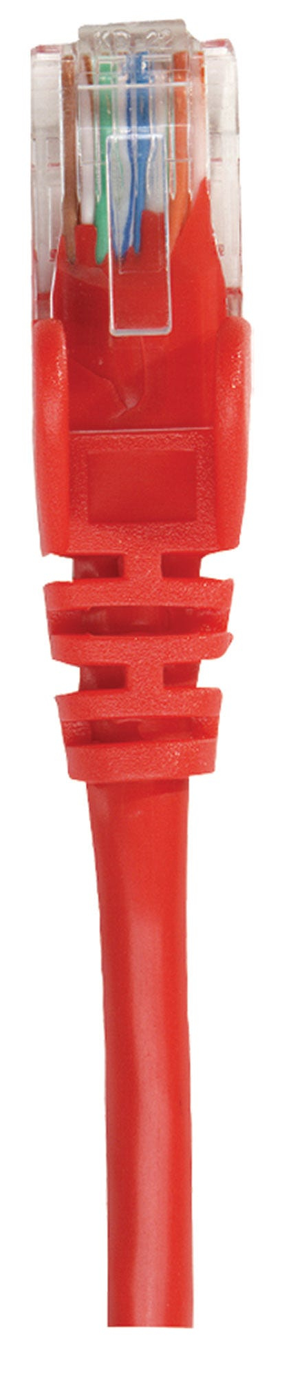 Intellinet Network Patch Cable, Cat6, 0.25m, Red, Copper, S/FTP, LSOH / LSZH, PVC, RJ45, Gold Plated Contacts, Snagless, Ansicht 4